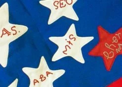 Front Page 37 10th Texas Cavalry Battle Flag Original Size 2-Ply Polyester