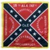 15th Alabama Infantry Company E 4×4 Battle Flag -Flag Sales 2024 15th alabama infantry company e 4x4 battle flag