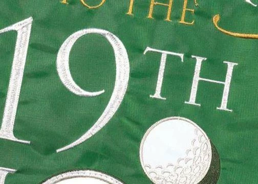 19th Hole Double Applique Garden Flag 5 19th Hole Double Applique Garden Flag - Image 3