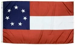 1st National 7-Star Confederate Flag 3×5 Nylon – Made In The USA