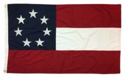 1st National Confederate 7 Star Flags – Sewn Cotton