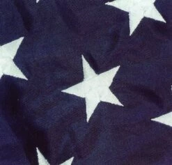 2.5′ X 4′ American House Flag With Pole Sleeve Sewn Nylon