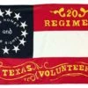 20th Regiment Texas Volunteers Flag 3×5 Sewn Cotton