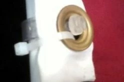 Silver 6ft Spinning Pole And Flag Kit With Printed Stars