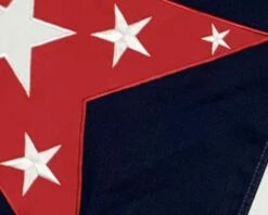 6th Texas Cavalry Battle Flag 3×5 Sewn Cotton