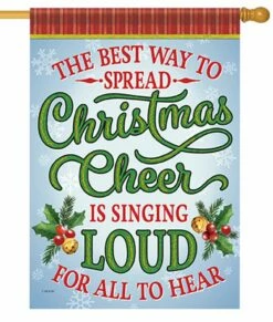 Christmas Cheer House Flag