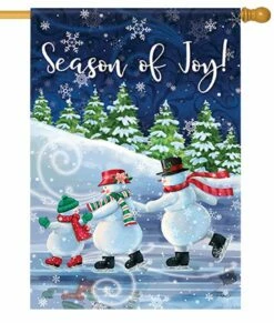 Country Skating House Flag