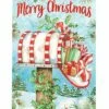Holiday Delivery House Flag -Flag Sales 2024 Holiday Delivery House Flag