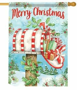 Holiday Delivery House Flag