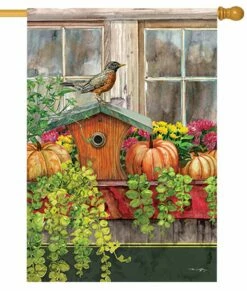 Window Box House Flag