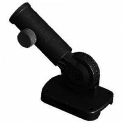 Adjustable 1 Inch Aluminum Bracket Black