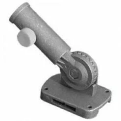 Adjustable 1 Inch Aluminum Bracket Silver