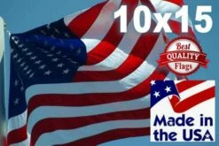 American Flag 2-Ply Polyester 10′ X 15′