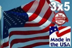 American Flag 2-Ply Polyester 3′ X 5′