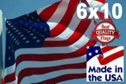 American Flag 2-Ply Polyester 6′ X 10′