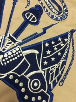 Army 2×3 Vintage Embroidered Cotton Flag -Flag Sales 2024 army 2x3 vintage embroidered cotton flag detail 2