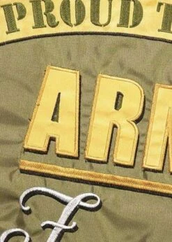 Army Family Double Applique Garden Flag