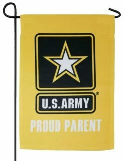 Army Proud Parent Sublimated Garden Flag
