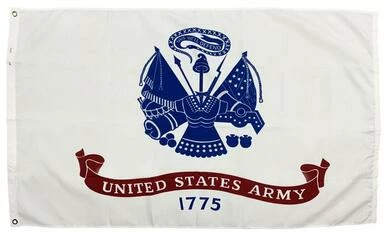 Army White 2-Ply Polyester Flags – Made In The USA 4 Army White 2-Ply Polyester Flags – Made In The USA - Image 2