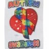 Autism Awareness Sublimated House Flag -Flag Sales 2024 autism awareness sublimated house flag