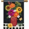 Autumn Blooms House Flag -Flag Sales 2024 autumn blooms house flag