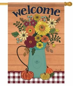 Autumn Still Life House Flag