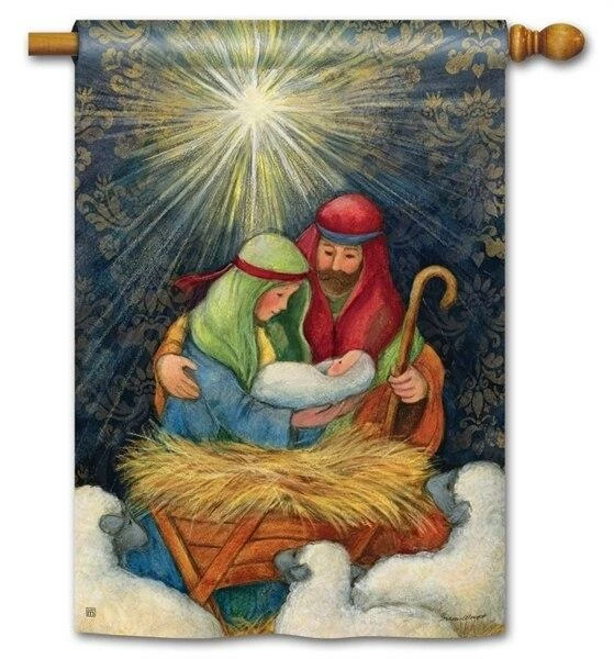 Behold A Child House Flag 3 Behold A Child House Flag