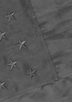 Blackout American Flag 3×5 2-Ply Polyester