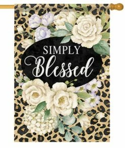 Blessed Leopard House Flag