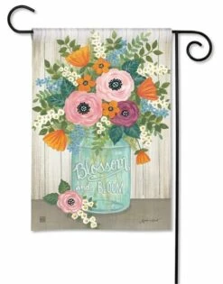 Blossom And Bloom Garden Flag