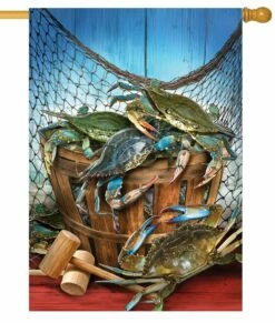 Blue Crabs House Flag