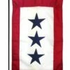 Blue Service Three Star Applique Garden Flag -Flag Sales 2024 blue service three star applique garden flag
