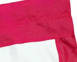 Blue Service Three Star Applique House Flag