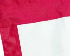 Blue Service Two Star Applique House Flag