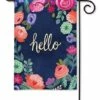 Boho Flowers Garden Flag