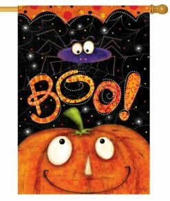 Boo Spider House Flag