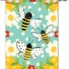 Bumbly Bees House Flag -Flag Sales 2024 bumbly bees house flag