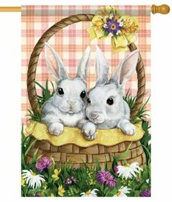 Bunny Buddies House Flag