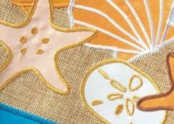 Burlap Coastal Thanksgiving Double Applique House Flag -Flag Sales 2024 burlap coastal thanksgiving double applique house flag detail 2