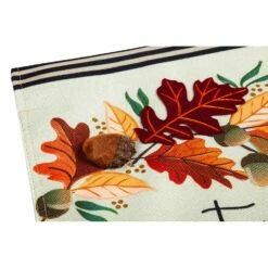 Burlap Count Your Blessings Decorative House Flag