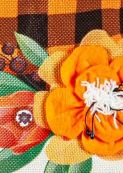 Burlap Fall Songbirds Decorative House Flag -Flag Sales 2024 burlap fall songbirds decorative house flag detail 1