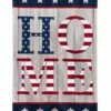 Burlap Patriotic Stacked HOME Decorative House Flag -Flag Sales 2024 burlap patriotic stacked home decorative house flag