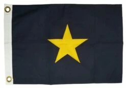 Burnet’s 1st Texas Republic Flag 16″x 24″ Sewn Cotton -Flag Sales 2024 burnets 1st texas republic 16x24 sewn cotton