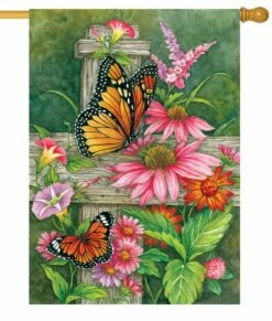 Butterfly Fence House Flag