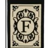 Cambridge Letter F Applique Monogram Garden Flag -Flag Sales 2024 cambridge letter f applique monogram garden flag