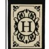 Cambridge Letter H Applique Monogram Garden Flag -Flag Sales 2024 cambridge letter h applique monogram garden flag