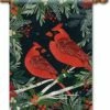 Cardinals And Berries House Flag 1 Cardinals And Berries House Flag -Flag Sales 2024 cardinals and berries house flag