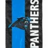 Carolina Panthers Embellished Applique House Flag