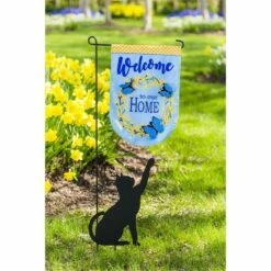 Front Page -Flag Sales 2024 cat silhouette garden flagpole live