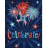 Celebrate Fireworks House Flag -Flag Sales 2024 celebrate fireworks house flag